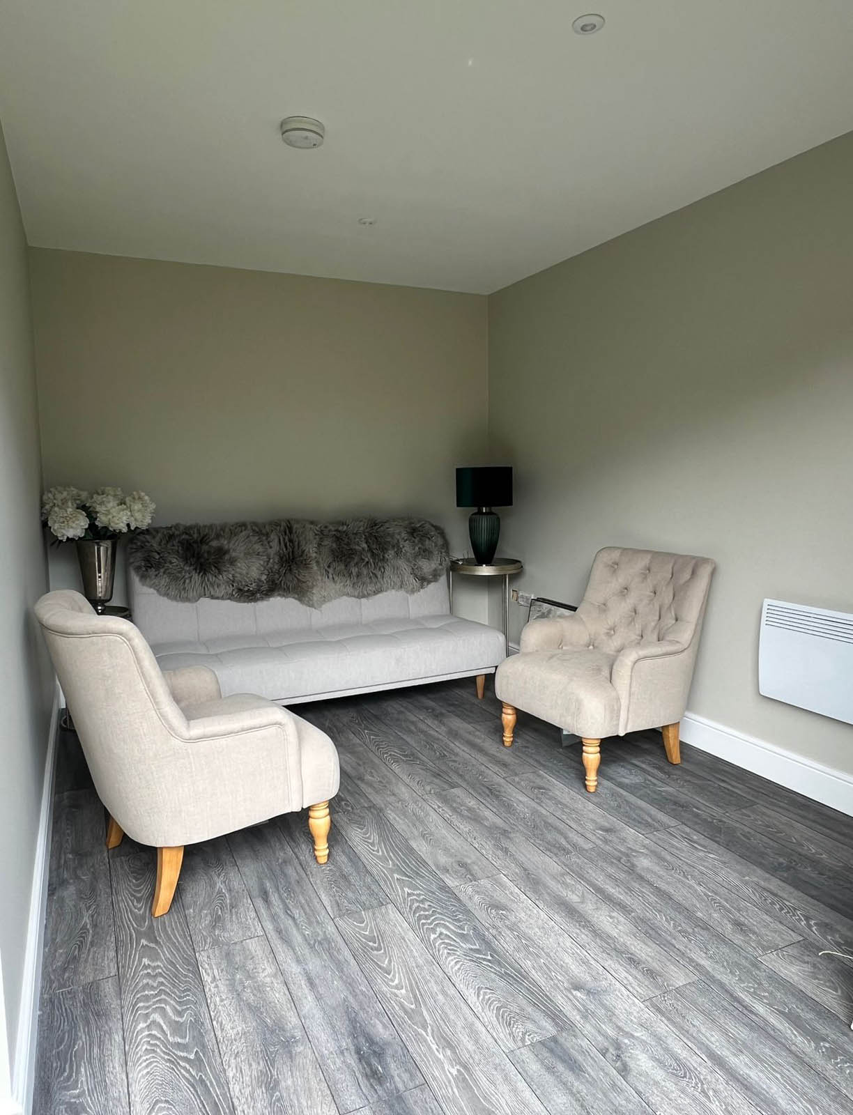 Garden Office & Living Room