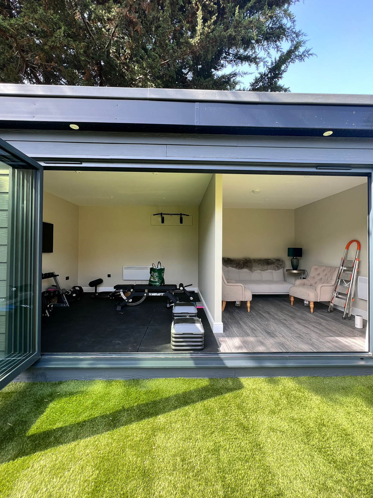 Garden Office & Living Room
